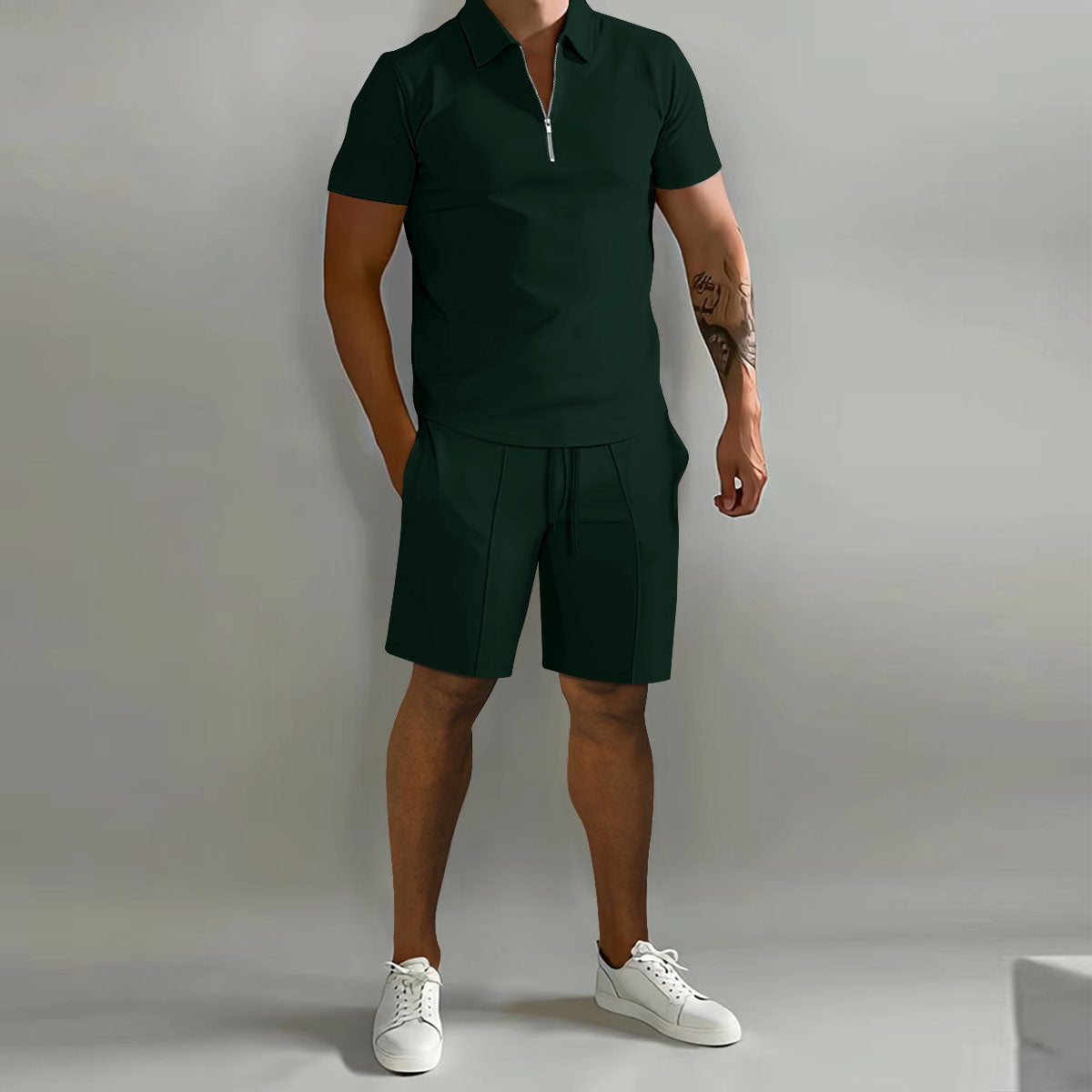 Thijs |Set met polo en korte broek.