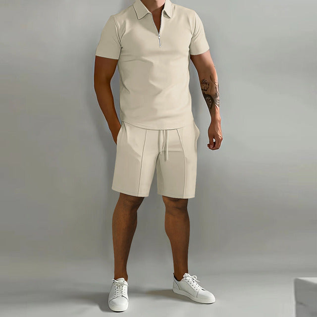 Thijs |Set met polo en korte broek.